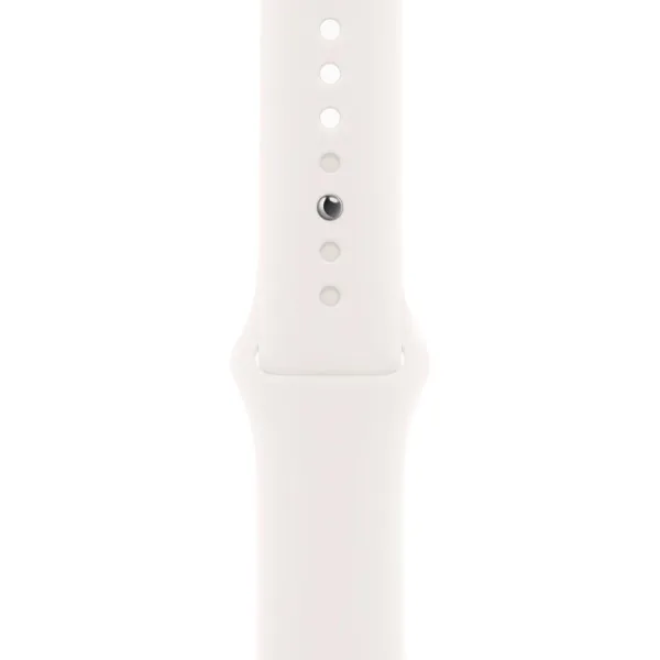 Apple Watch Series 11 42mm Aluminum Rose Gold Case Light Blush Sport Band M/L