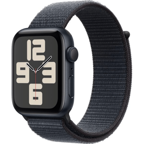 Apple Watch Series SE 2024 40mm Midnight Aluminum Case with Ink Sport Loop